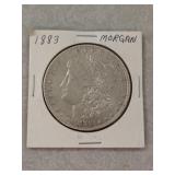 1883 Morgan Dollar Coin