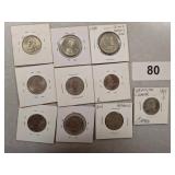 (10) Assorted Coins - see description