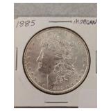 1885 Morgan Dollar Coin