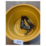 Bucket w/ (2) Air Drills
