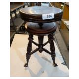 Claw & Ball Swivel Piano Stool