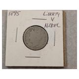 1895 Liberty V Nickel