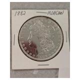 1882 Morgan Dollar Coin