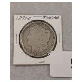 1892-D Morgan Dollar Coin