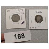 Liberty V-Nickel & V-Nickel