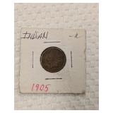 1905 Indian Cent