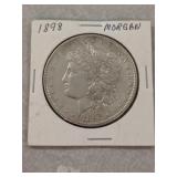 1898 Morgan Dollar Coin