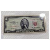 1953 A $2.00 Red Note