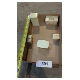 Vintage Marx Refrigerator, Sink/ Table & Other