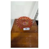 Fenton Marigold Carnival Glass Bowl