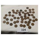 (50) Wheat Pennies