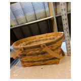 Longaberger Basket w/ Wooden Handles