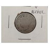 1896 Liberty V Nickel