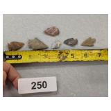 (6) Arrowheads