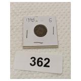 1895-G Indian Cent