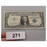 Series 1957 A Silver Certificate One Dollar Bill