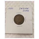 1907 Indian Head Cent