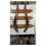 Handcrafted Horse Haines Coat Rack