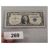 Silver Certificate One Dollar Bill