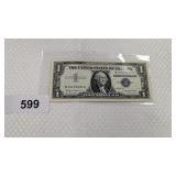 1957 B $1.00 Silver Certificate Bill