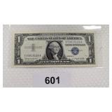 1957 B $1.00 Silver Certificate Bill