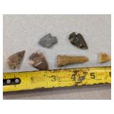 (6) Arrowheads