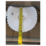 Fenton Milk Glass Banana Bowl