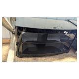 Glass Shelf Entertainment Center