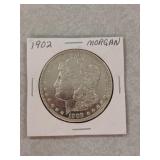 1902 Morgan Dollar Coin
