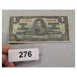 1937? Canada One Dollar Bill