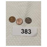 (3) 1960 Lincoln Pennies