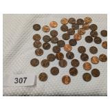 (50) Copper Pennies