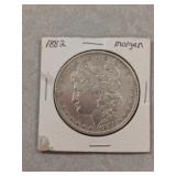 1882 Morgan Dollar Coin