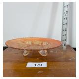 Northwood "Grape and Cable" Carnival Glass Dish