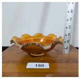 Imperial Glass "Windmill" Marigold Dish