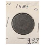 1893 Indian Penny