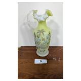 Satin Glass Ewer Pitcher/Jug