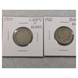 Liberty Nickel & Buffalo Nickel