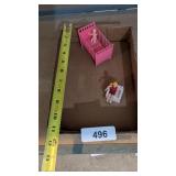 Marx Dollhouse Crib & Other