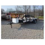 2018 Load Trail Flatbed Trailer w/ Ramp Gate