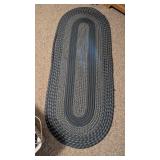 Large Pc. of Foam & Braided Rug