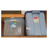 (2) Totes w/ Lids