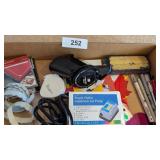 Dymo Label Maker, Aquarium Air Pump, Stickers &