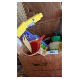 Weed Sprayer, Lawn Mower Blades & Misc.