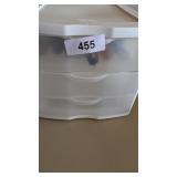 Three Drawer Storage Unit