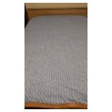 Powder Blue Chenille Bedspread