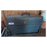Metal Toolbox w/ Contents