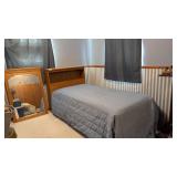 Twin Bed [Fiberboard Foundation] w/