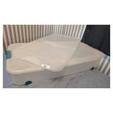 Under the Bed Storage Tote w/ Hinged Lid +