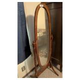 Full Length Mirror In A Wishbone Frame